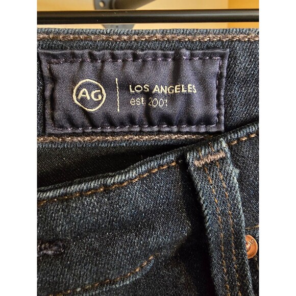 AG Adriano Goldschmeid New With Tags cigarette leg dark denim jeans size 27 - Picture 2 of 12